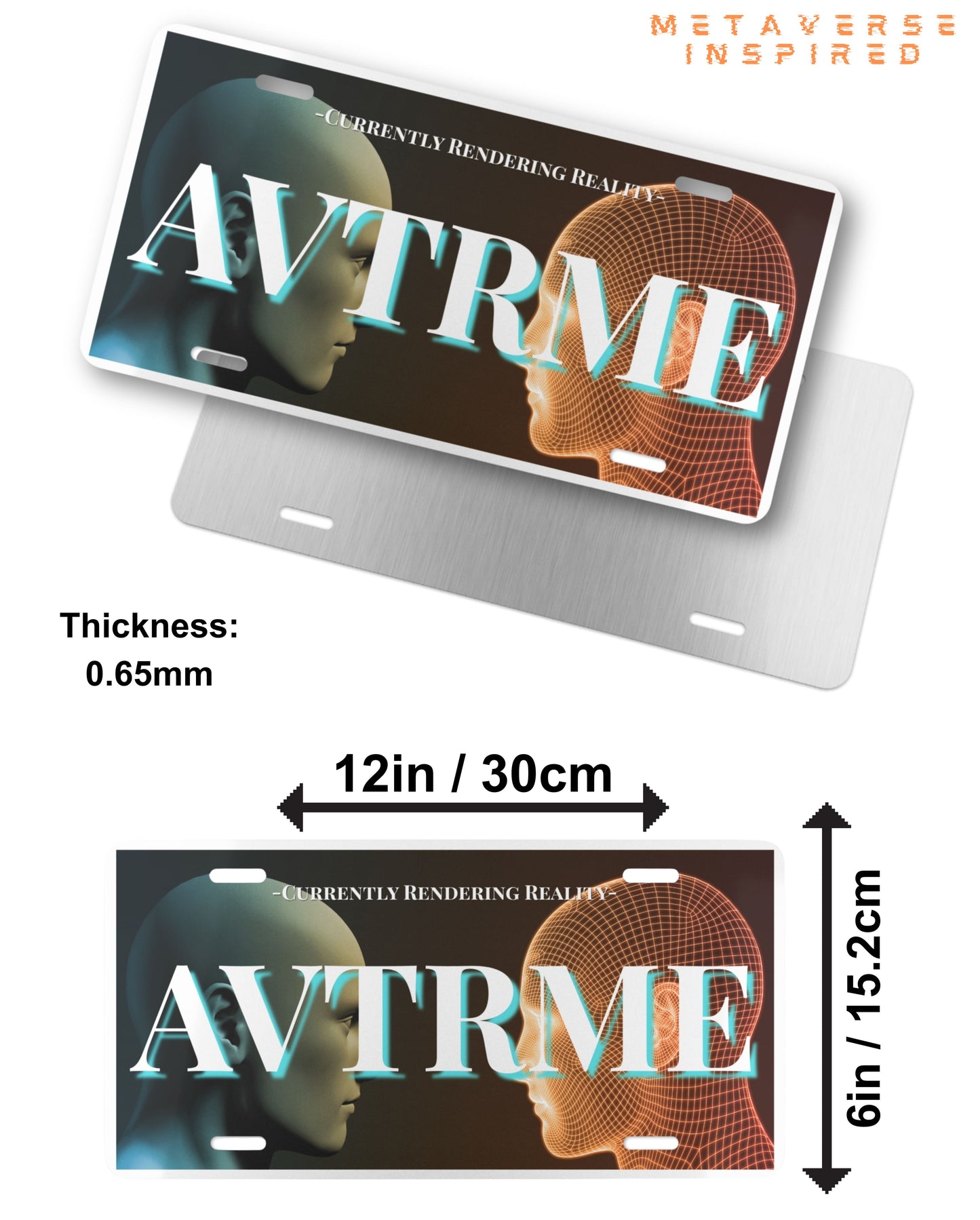 AVTRME | Vanity License Plate