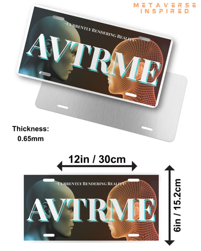 AVTRME | Vanity License Plate