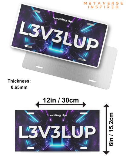 L3V3LUP | Vanity License Plate