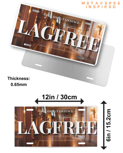 LAGFREE | Vanity License Plate