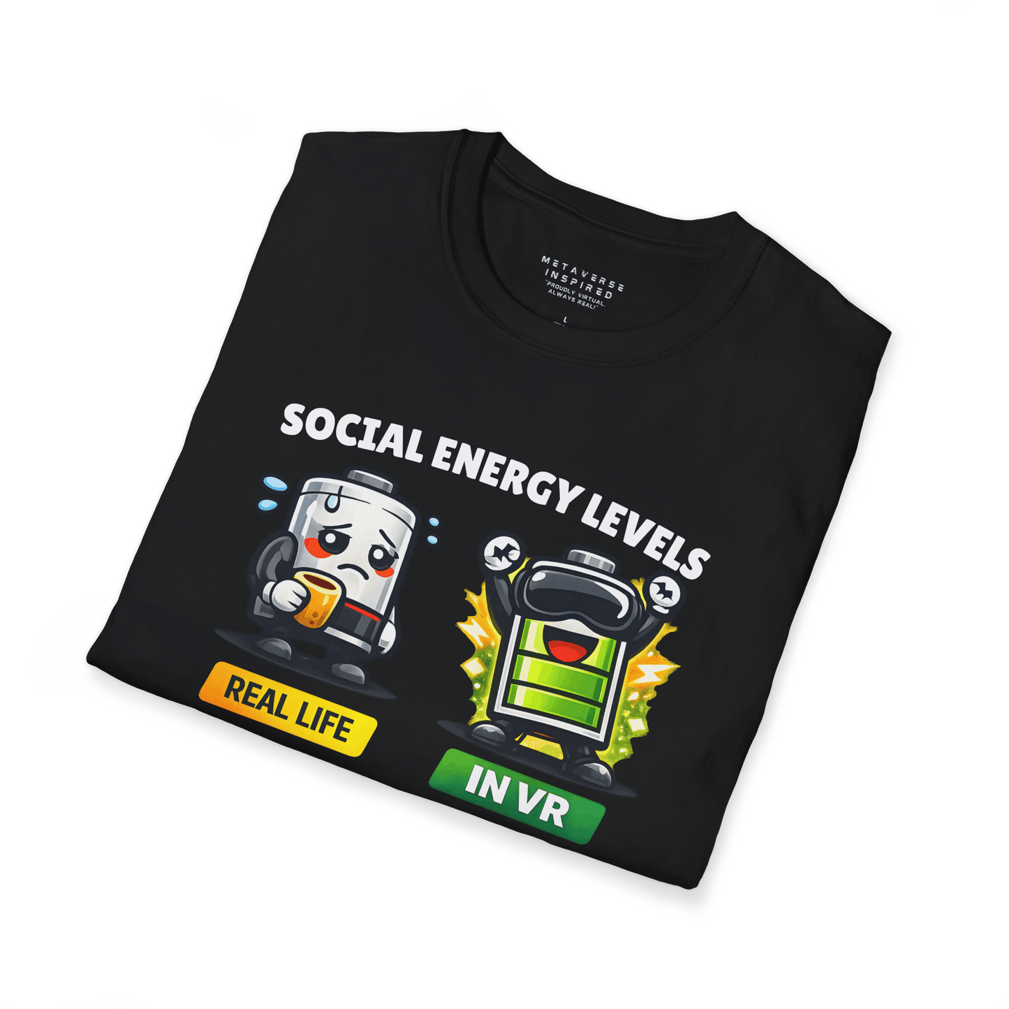 Social Energy Levels - Real Life vs VR