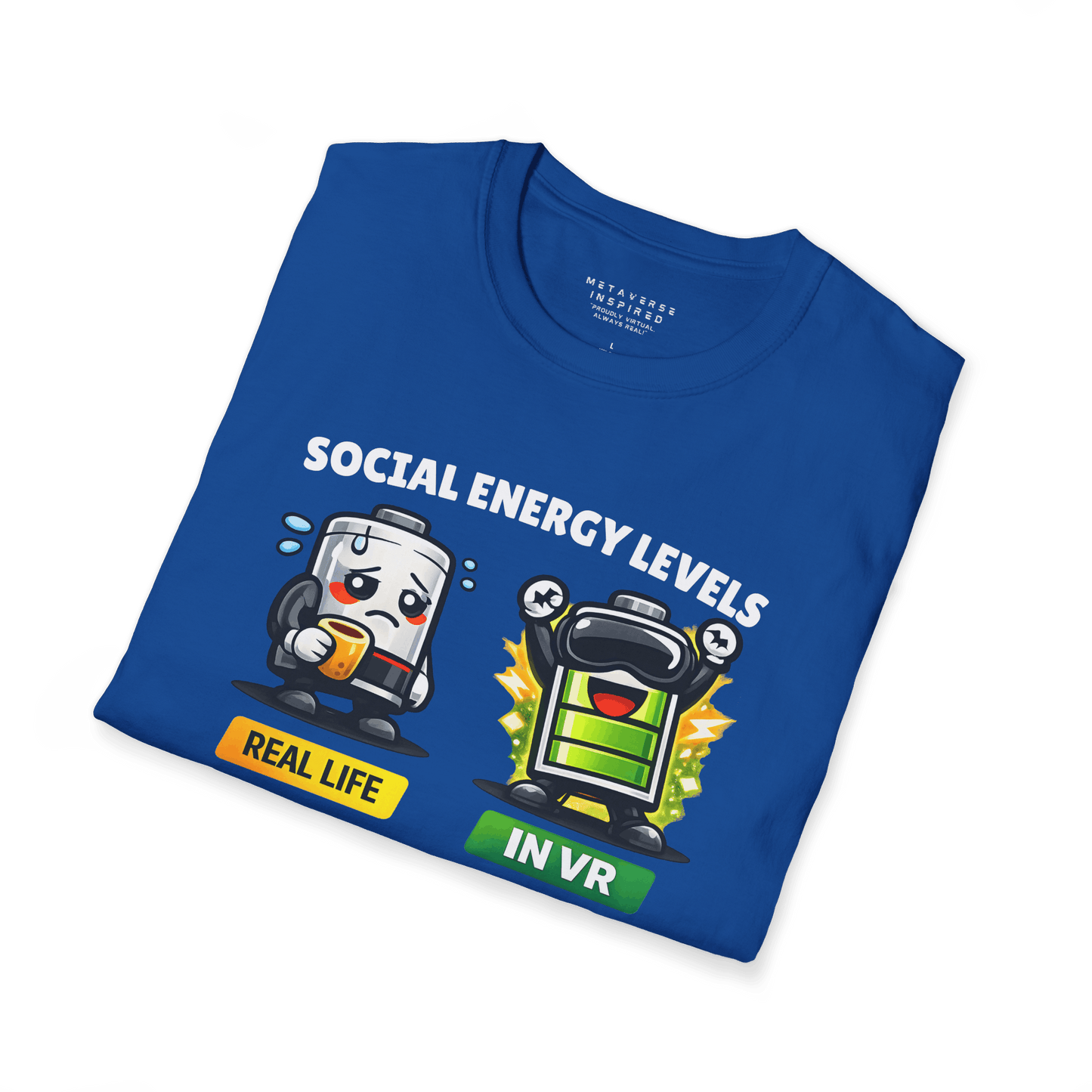 Social Energy Levels - Real Life vs VR