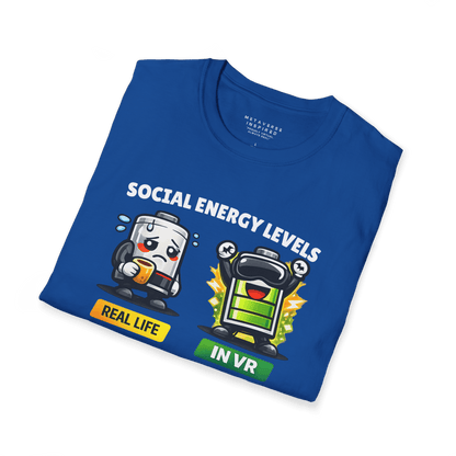 Social Energy Levels - Real Life vs VR