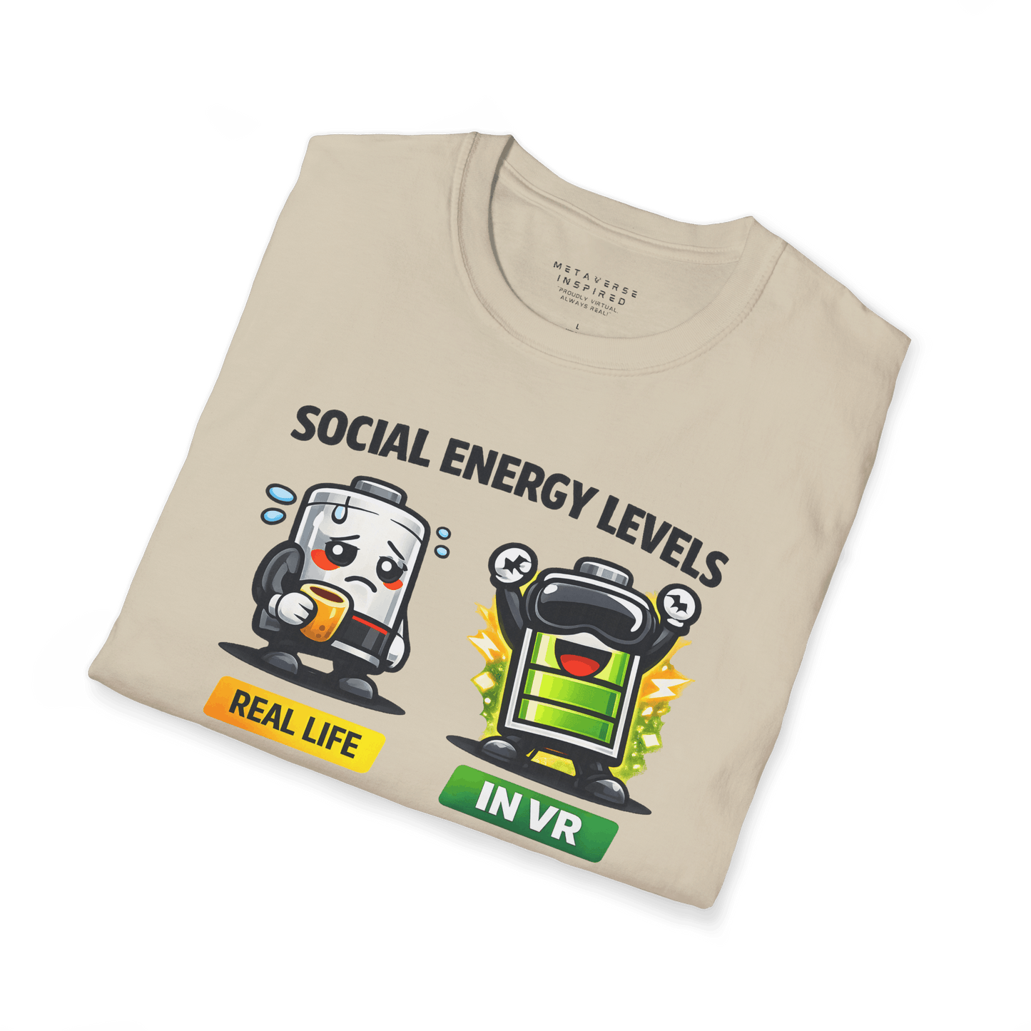 Social Energy Levels - Real Life vs VR