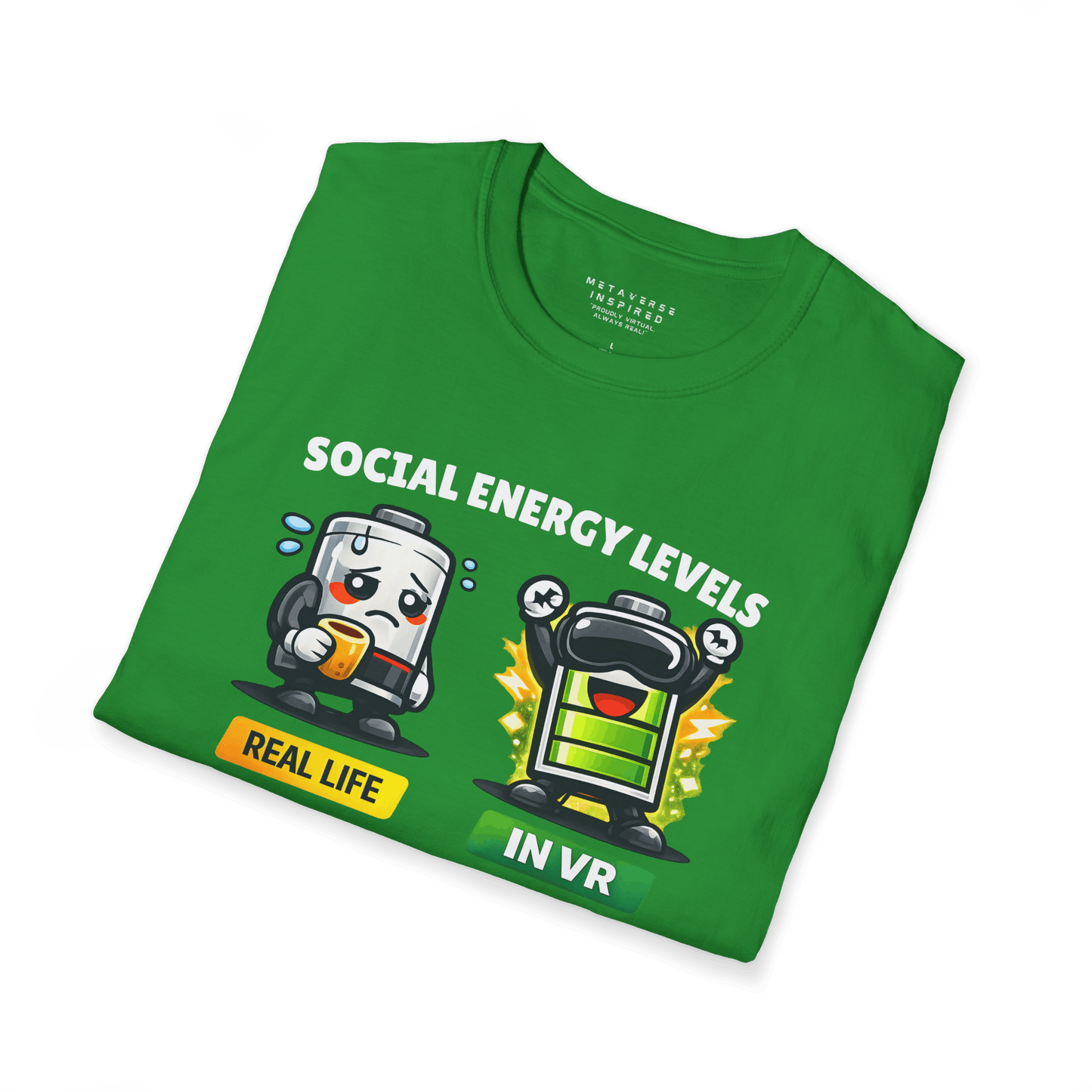 Social Energy Levels - Real Life vs VR