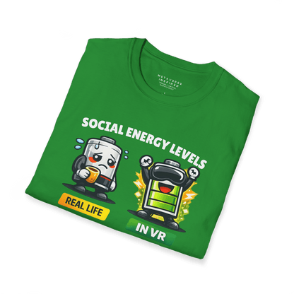 Social Energy Levels - Real Life vs VR