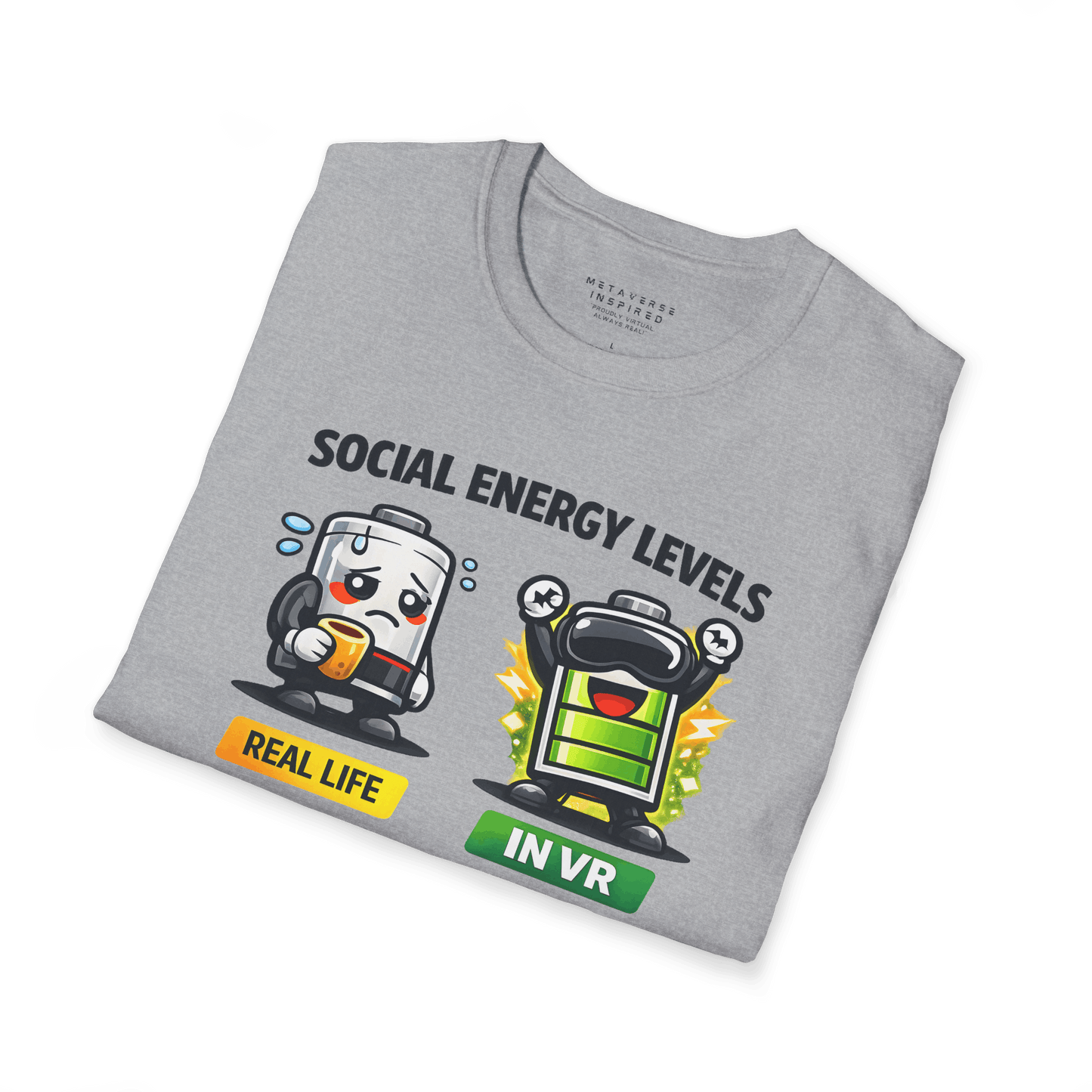 Social Energy Levels - Real Life vs VR