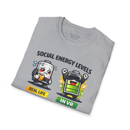 Social Energy Levels - Real Life vs VR