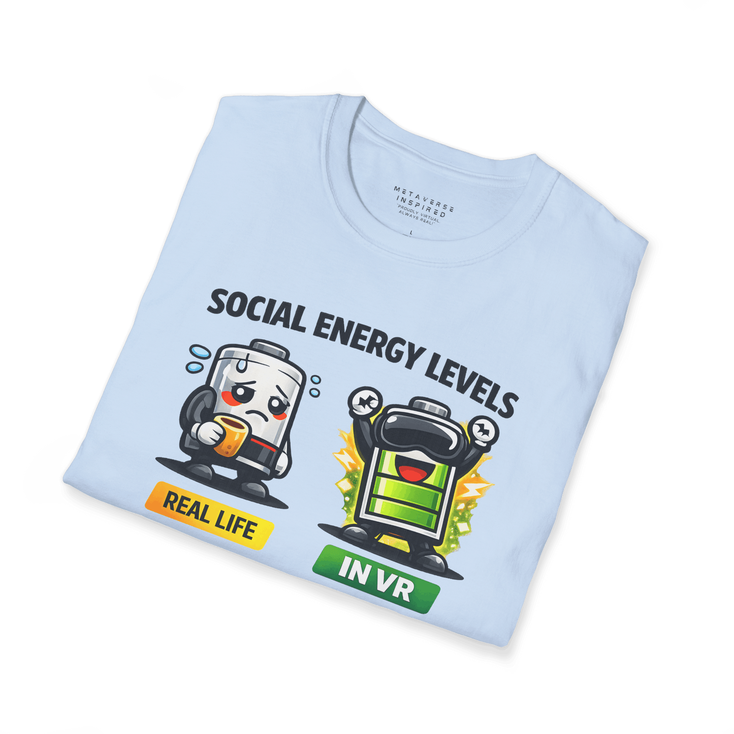 Social Energy Levels - Real Life vs VR