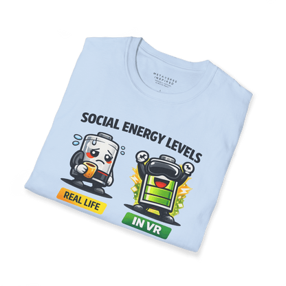 Social Energy Levels - Real Life vs VR