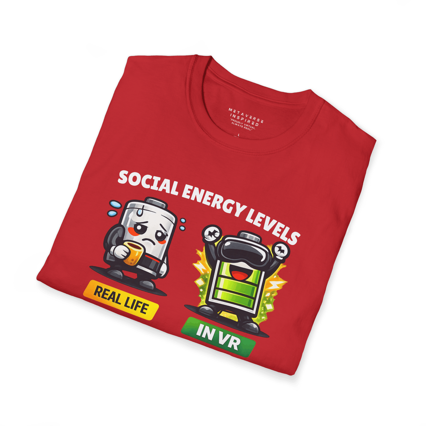 Social Energy Levels - Real Life vs VR