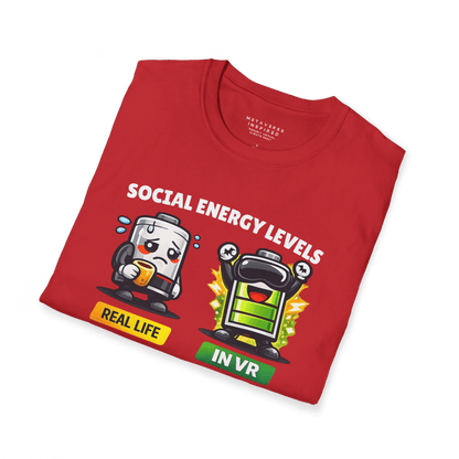 Social Energy Levels - Real Life vs VR