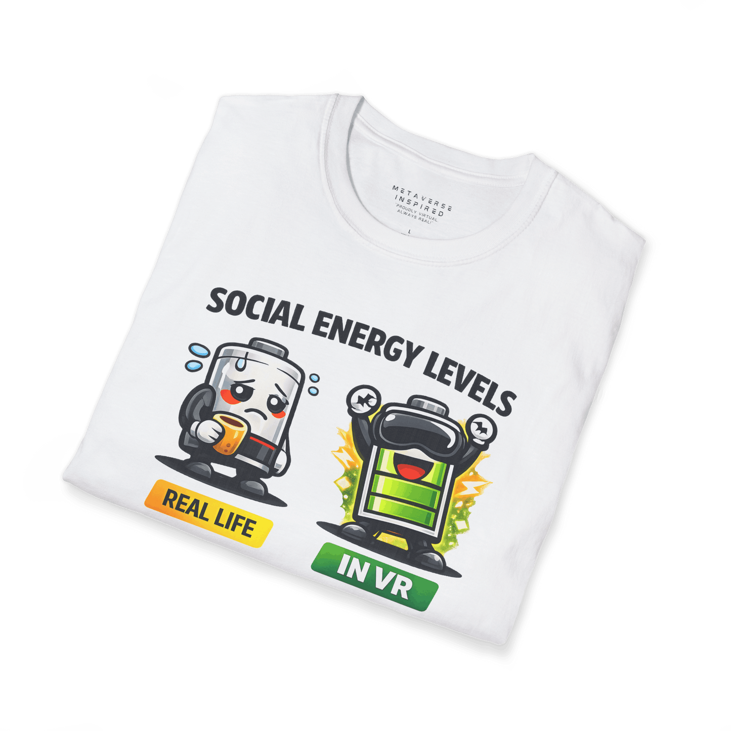 Social Energy Levels - Real Life vs VR