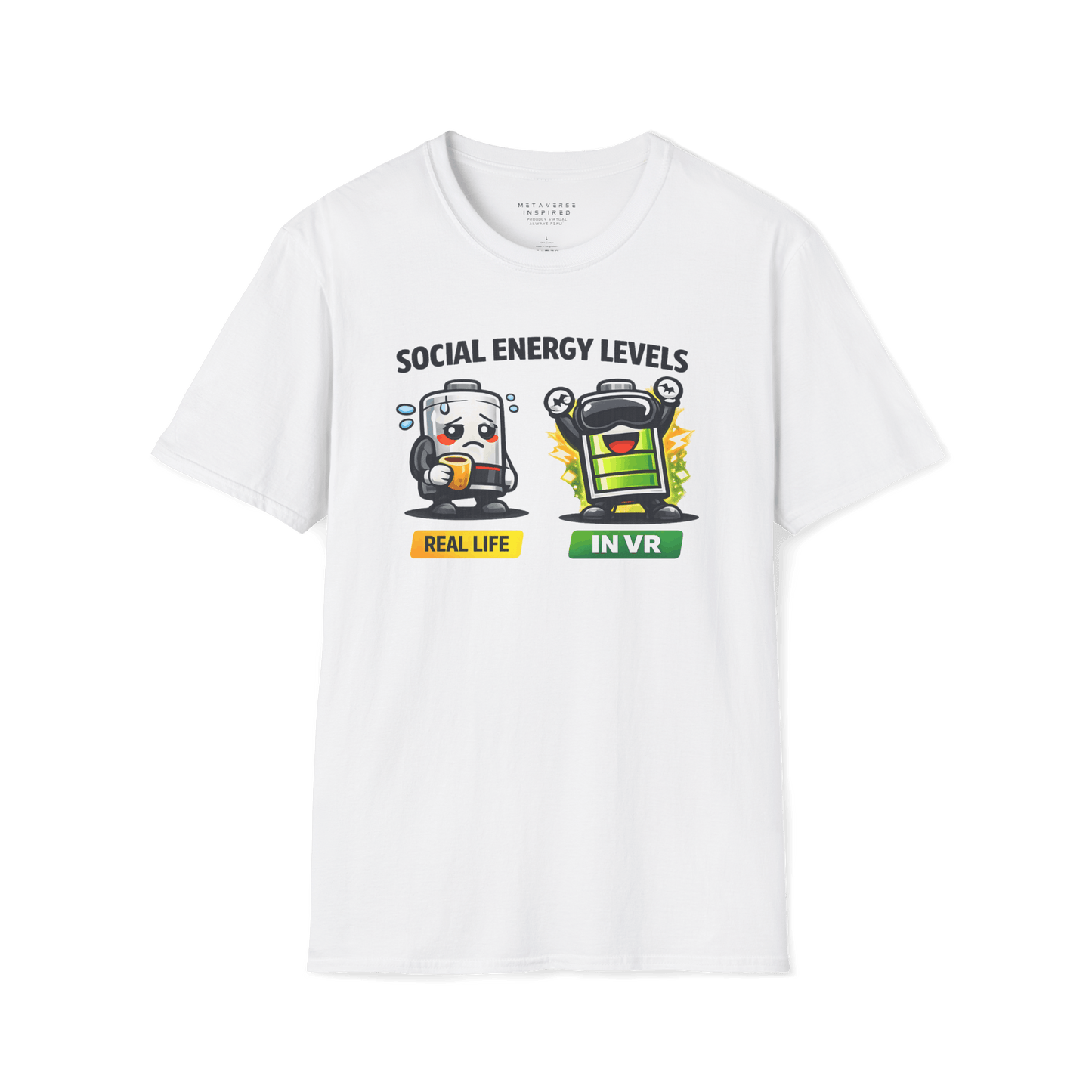 Social Energy Levels - Real Life vs VR