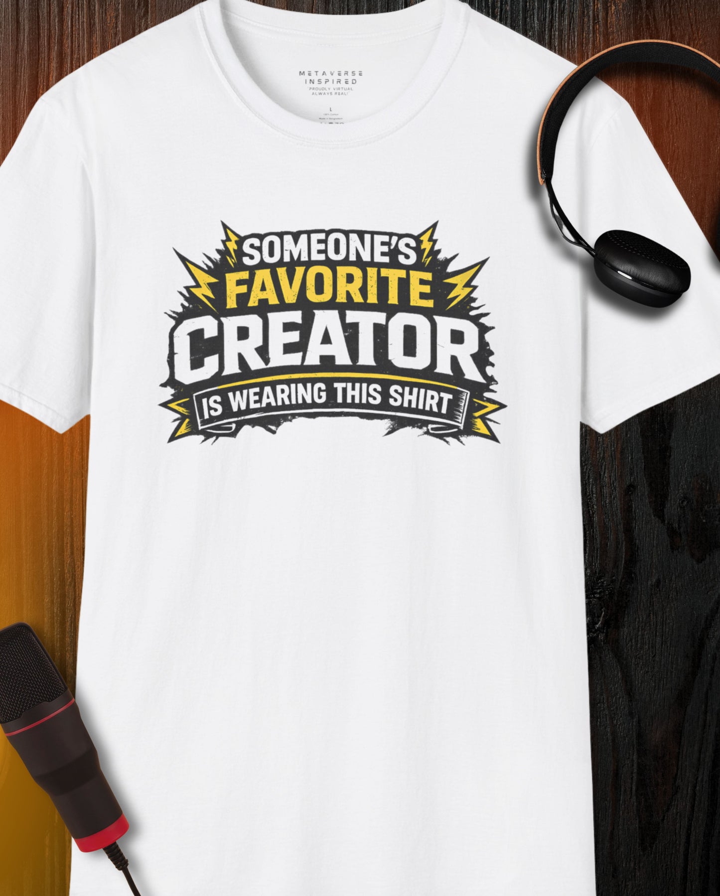 Someone's Favorite Creator Is Wearing This Shirt