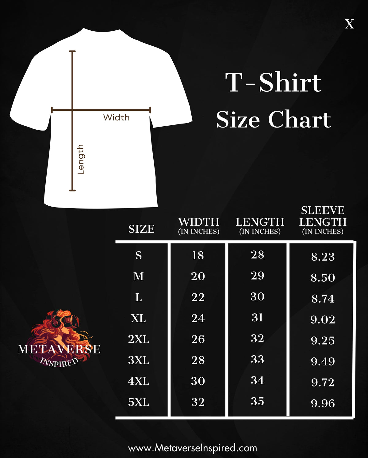 Size chart for Mom.exe Running