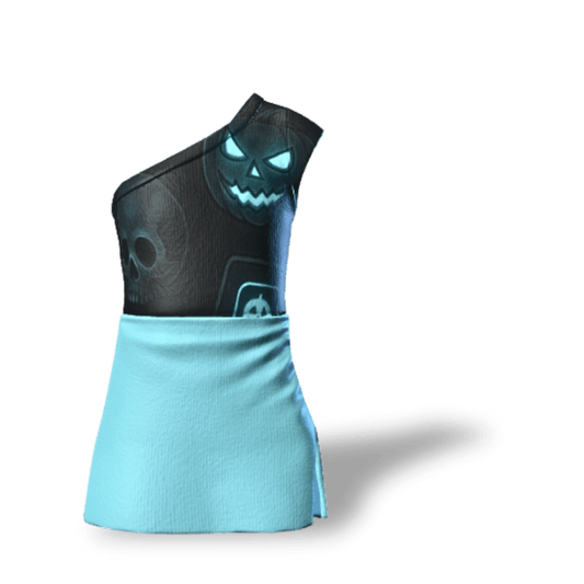 Ghost Glow | Virtual One-Shoulder Dress