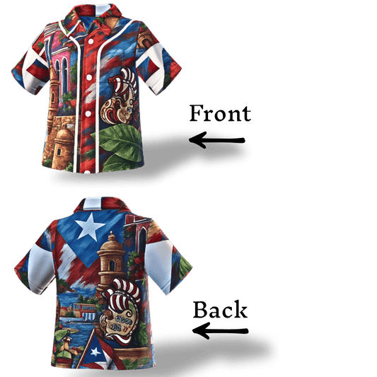 Puerto Rican Heritage Jersey | Virtual Shirt